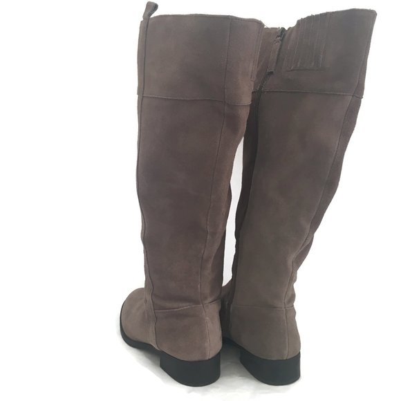 Women's Tall Brown Boots - Picture 3 of 15